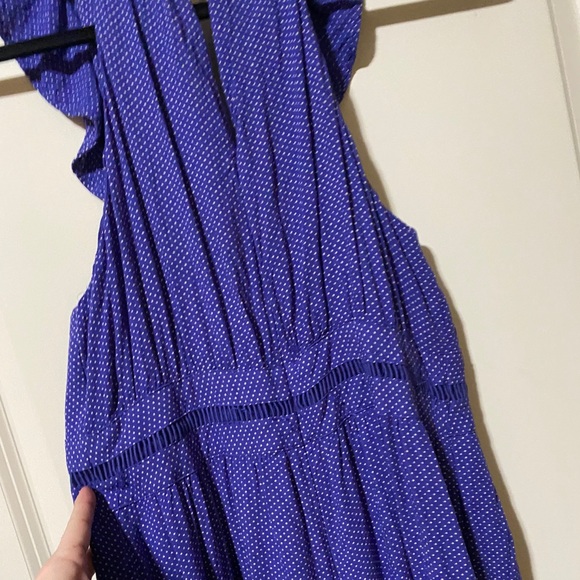 Maeve by Anthropologie Justine Blue Jumpsuit 6 - Picture 9 of 15